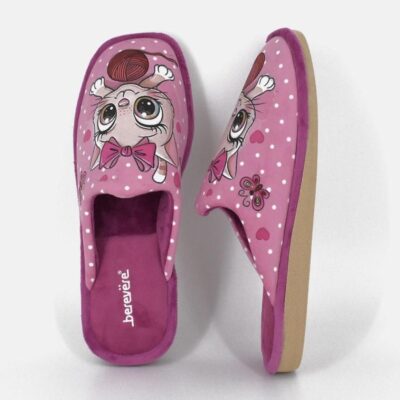 Berevere Super Cute Pink Kitten Slippers  Online