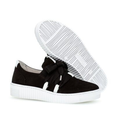 Gabor Gabor Stylish Monochrome Slip On Trainers  Best