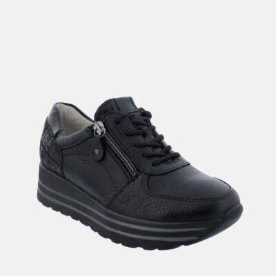 Waldlaufer Waldlaufer Sporty Black Sneakers  Clearance