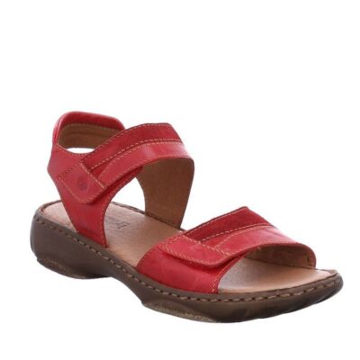 Josef Seibel Josef Seibel Red Combi Ladies Sandal  Hot