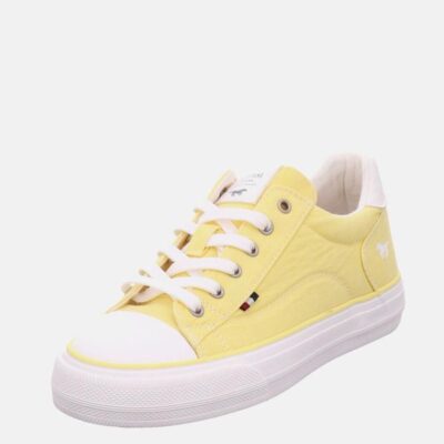 Mustang Mustang Sporty Yellow Low Top Trainer  Hot