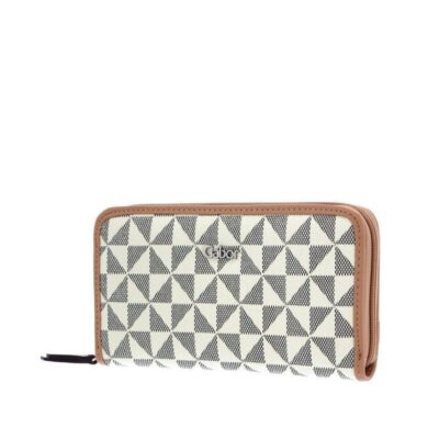 Gabor Gabor Barina Mixed White Long Zip Wallet  Online