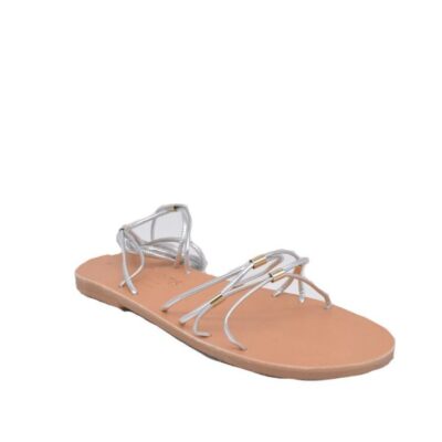 Glaritis Glaritis Gorgeous Strappy Silver Europa Sandals  Wholesale