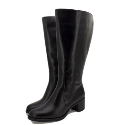 PieSanto Piesanto Fabulous Long Black 2 Xl Leather Boots  Clearance