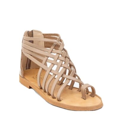 Glaritis Glaritis Criss Cross Gladiator Eurydice Sandals  Best