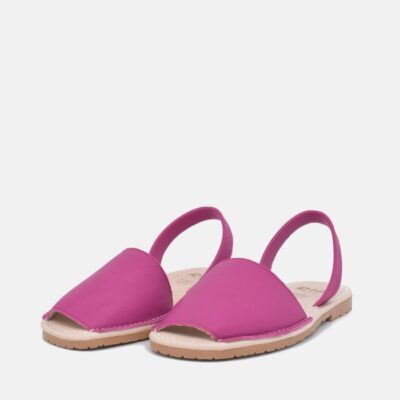 Ria Ria Plush Hot Pink Abarca Sandals  Wholesale