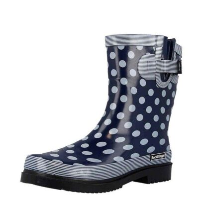 BockStiegal Cute Polka Dot Wide Fit Midi Rainboots  Wholesale