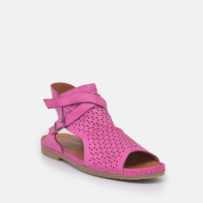 Palmiya Pretty Hot Pink Open Toe Sandal Booties  Wholesale