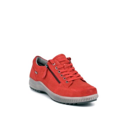 Tamaris Tamaris Low Top Fire Red Comfort Trainers  Hot