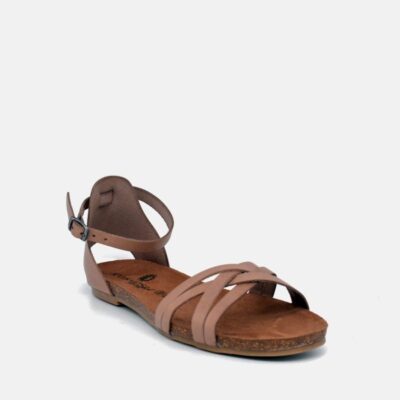 Mustang Mustang Fashionable Taupe Ankle Strap Sandals  Wholesale