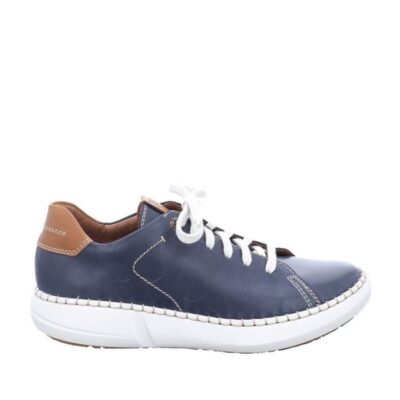 Josef Seibel Josef Seibel Navy Leather Fashion Trainer  New