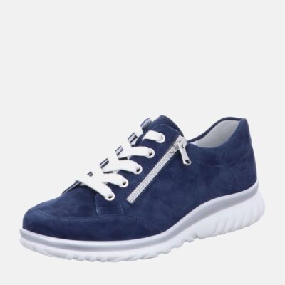 Semler Semler Sporty Suede Navy Trainers  Wholesale