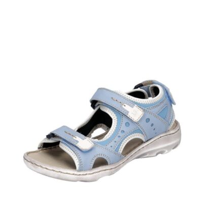 Josef Seibel Josef Seibel Blue Leather Walking Sandal  Hot