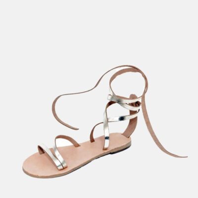 Glaritis Glaritis Gorgeous Britomartis Strappy Gold Sandals  Wholesale