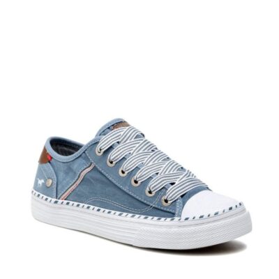 Mustang Mustang Lace Up Blue Fashion Trainers  Best