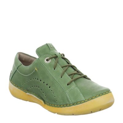 Josef Seibel Josef Seibel Combi Green Leather Lace Up Shoe  Best