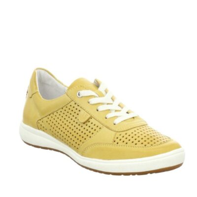 Josef Seibel Josef Seibel Casual Yellow Leather Trainer  Best