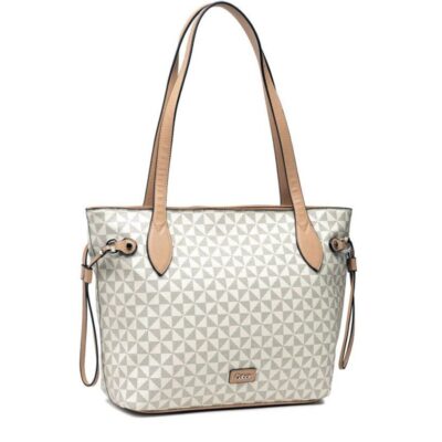 Gabor Gabor Barina Fashionable Mixed White Shopper Bag  Online