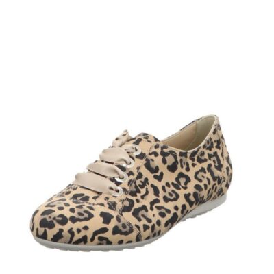 Semler Semler Fashionable Leopard Print Lace Up Shoe  Best