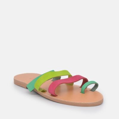 Glaritis Glaritis Gorgeous Colour Pop Sandals  New