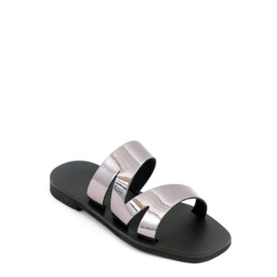 Glaritis Glaritis Stylish Silver Danaides Sandals  Clearance