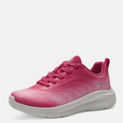 Tamaris Tamaris Super Light Pink Vegan Trainers  New