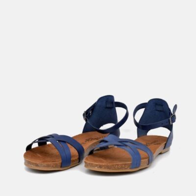 Mustang Mustang Fashionable Blue Ankle Strap Sandals  Online