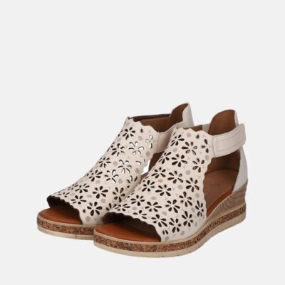 Remonte Remonte Pretty Beige Wedge Sandal  Online