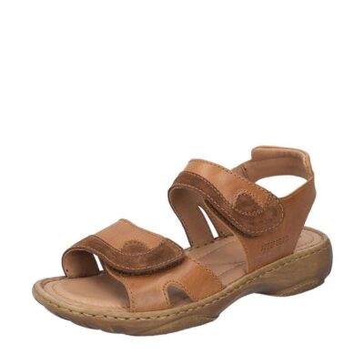 Josef Seibel Josef Seibel Versatile Camel Combi Leather Walking Sandal  New