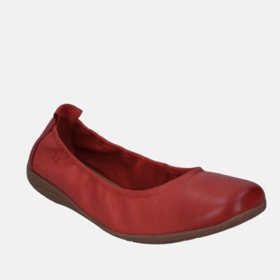 Josef Seibel Josef Seibel Pretty Red Ballet Flats  Online