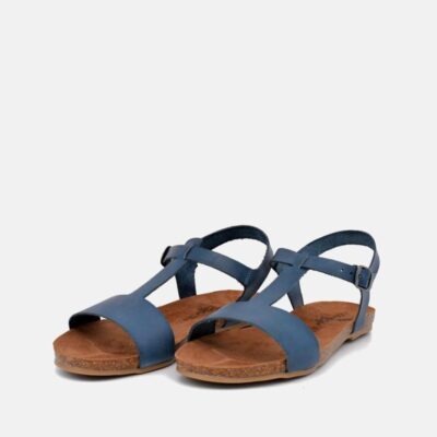 Mustang Mustang Pretty Blue T-Bar Strap Sandals  Hot