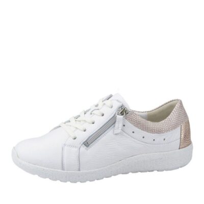 Waldlaufer Waldlaufer Trendy White/Rosegold Sneakers  New