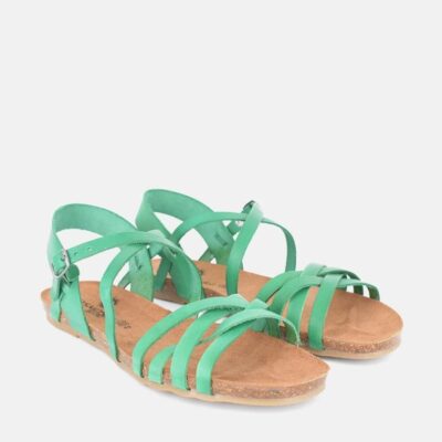 Mustang Mustang Pretty Green Strappy Sandals  Clearance