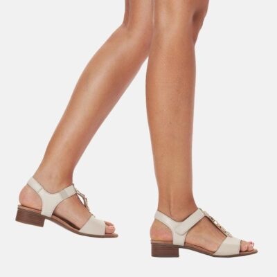 Remonte Remonte Dressy Cream T-Bar Sandals  New