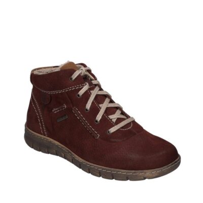 Josef Seibel Josef Seibel Waterproof Burgundy Ankle Boots  Best