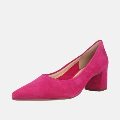 Hogl Hogl Stylish Fuchsia Pink Block Heels  Online