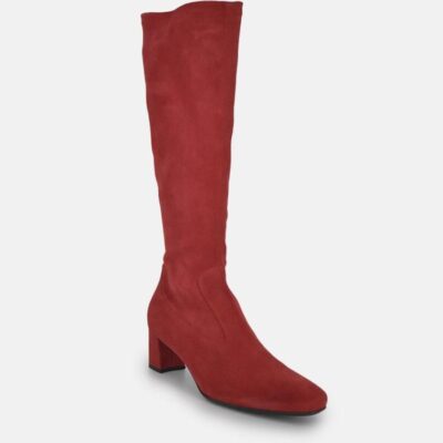 PieSanto Piesanto Stunning Cherry Suede Long Boots  Clearance