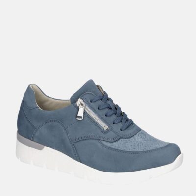 Waldlaufer Waldlaufer Stylish Blue Combi Sneakers  Best