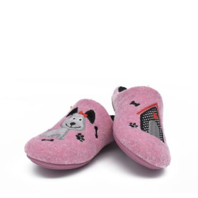 Berevere Cute Rose Doggy Slippers  New