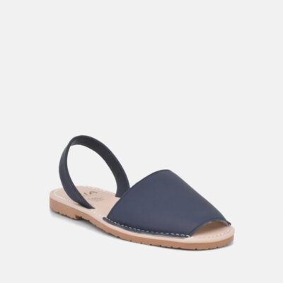 Ria Ria Plush Navy Abarca Sandals  Online