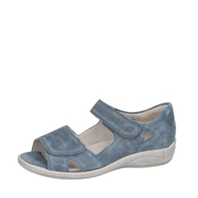 Waldlaufer Waldlaufer Denim Blue Wide Fitting Sandal  Wholesale