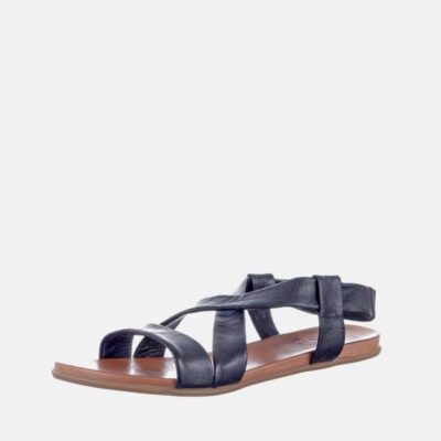Mustang Mustang Versatile Black Strappy Sandals  Online