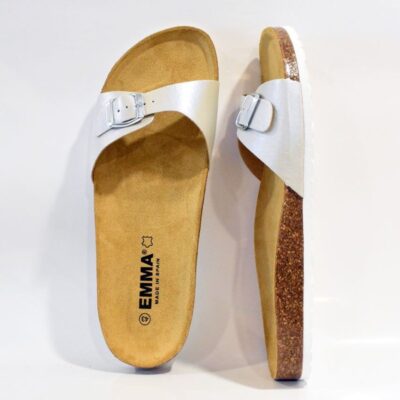 Emma Versatile Chic Pearl Leather Slides  Clearance