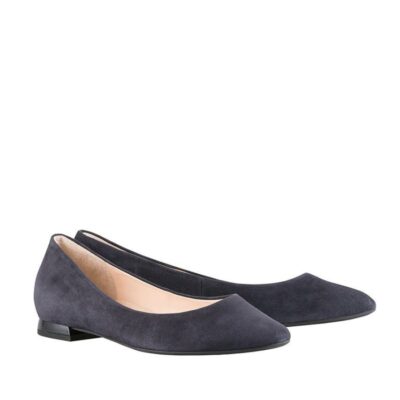 Hogl Hogl Timeless Ocean Suede Ballerina  Clearance