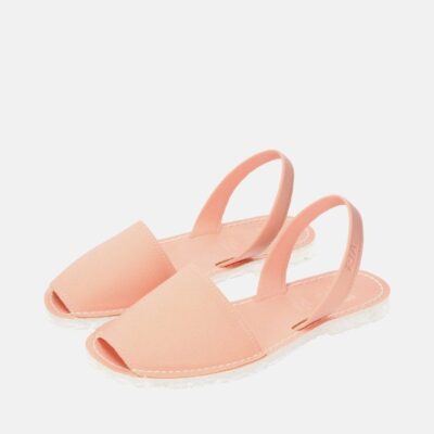Ria Ria Vegan Seaqual Versatile Salmon Abarca Sandal  New